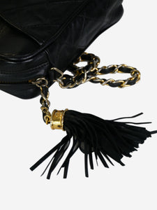 Chanel Black vintage 1986-1988 gold hardware Camera bag