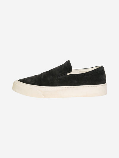 Black black suede trainers Trainers The Row 