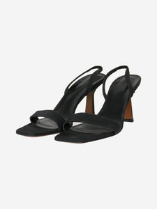 Neous Black slingback sandal heels - size EU 38