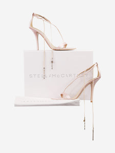 Stella McCartney Pink satin sandal heels - size EU 39.5