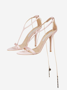 Stella McCartney Pink satin sandal heels - size EU 39.5