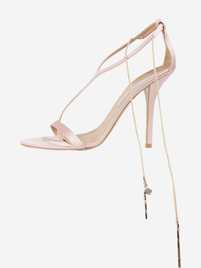 Pink satin sandal heels - size EU 39.5 Heels Stella McCartney 