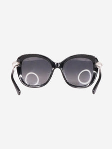 Chanel Black oversized sunglasses