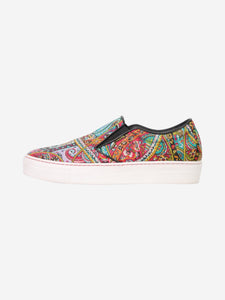 Etro Multi paisley printed slip-on shoes - size EU 38