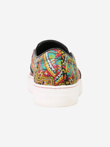 Etro Multi paisley printed slip-on shoes - size EU 38