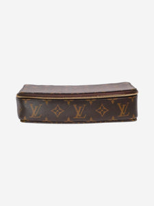 Louis Vuitton Brown monogram zipped jewellery box