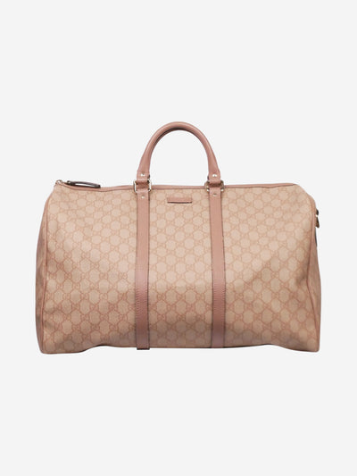 Brown canvas monogram duffle bag Luggage & Travel Bags Gucci 