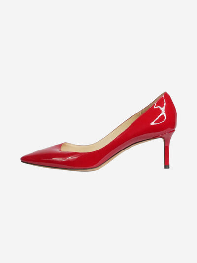Red patent leather pumps - size EU 38.5 Heels Jimmy Choo