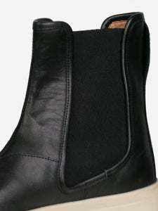 Marni Black Pablo Chelsea boots - size EU 40