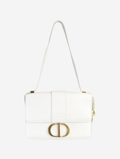 Cream 2019 30 Montaigne gold hardware shoulder bag Shoulder bags Christian Dior