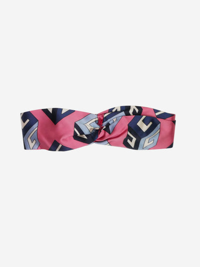 Pink patterned headscarf Scarves Gucci 