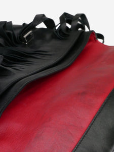 Prada Black fringed shoulder bag