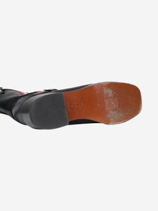 Christian Dior Black leather boots - size EU 38.5