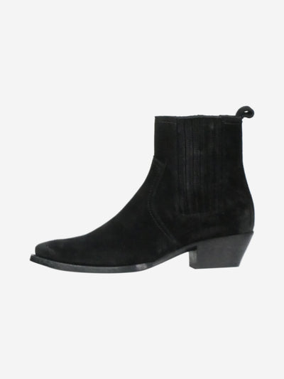 Black suede ankle boots - size EU 41 Boots Saint Laurent 