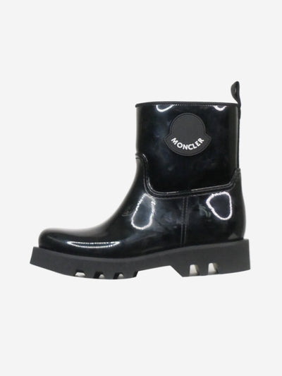 Black Ginette rain boots - size EU 38 Boots Moncler 