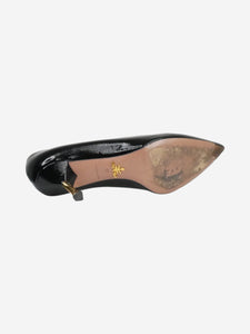 Prada Black patent leather pointed toe heels - size EU 36