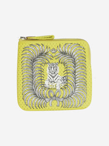 Hermes Yellow Carre Pocket pouch