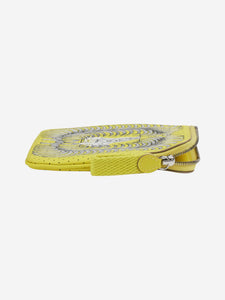 Hermes Yellow Carre Pocket pouch