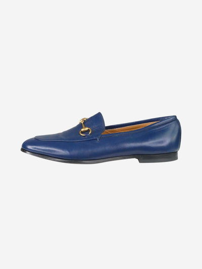 Blue Princetown horsebit loafers - size EU 36.5 Flat Shoes Gucci 