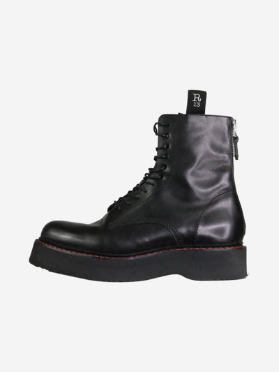 Black leather ankle boots - size EU 40 Boots R13 