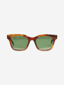 Raen Brown square framed sunglasses