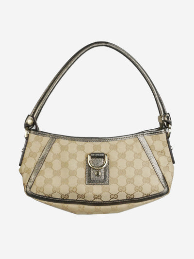 Gucci Brown monogram shoulder bag - size Shoulder bags Gucci 