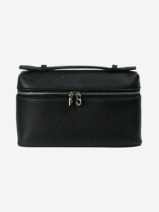 Loro Piana Black Extra pouch bag