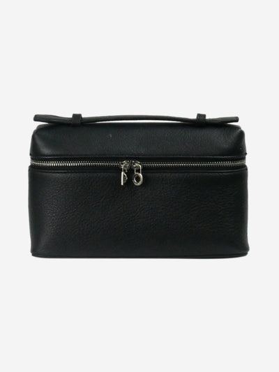 Black Extra pouch bag Top Handle Bags Loro Piana 