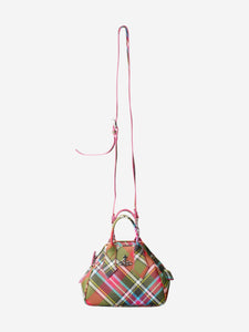 Vivienne Westwood Multicoloured Tartan Yasmine bag