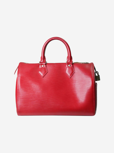 Red 2007 Epi leather Speedy 30 bag Top Handle Bags Louis Vuitton 