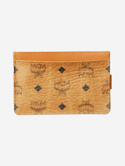 Tan Monogram cardholder Wallets, Purses & Small Leather Goods MCM 