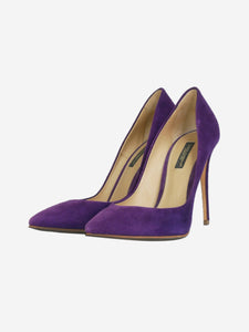 Dolce & Gabbana Purple suede pumps - size EU 36.5 (UK 3.5)