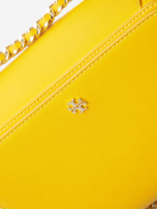 Tory Burch Yellow leather shoulder bag