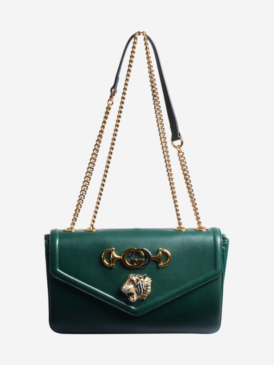 Dark green Rajah chain shoulder bag Shoulder bags Gucci 