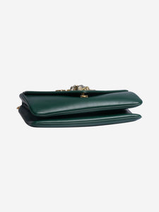 Gucci Dark green Rajah chain shoulder bag