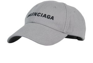 Balenciaga Grey adjustable hat