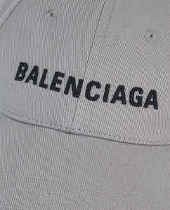 Balenciaga Grey adjustable hat