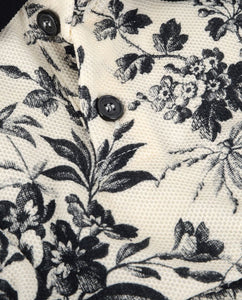 Gucci Cream Herbarium pet polo shirt - size M