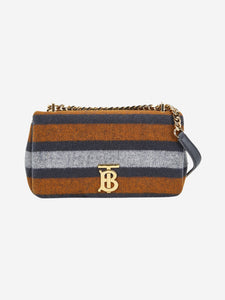 Burberry Brown small Lola wool crossbody bag