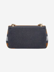 Burberry Brown small Lola wool crossbody bag