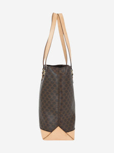 Celine Brown Vintage Open tote