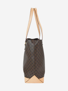 Celine Brown Vintage Open tote