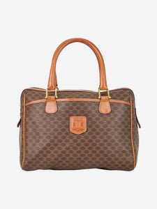 Celine Brown Triomphe duffle bag