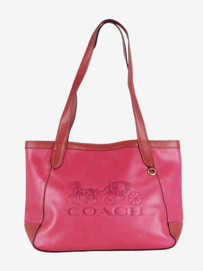 Pink Carriage tote bag Shoulder bags Coach 
