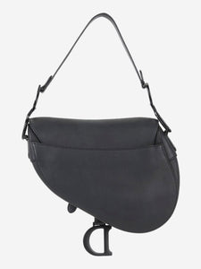 Christian Dior Black Saddle shoulder bag