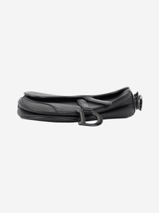 Christian Dior Black Saddle shoulder bag