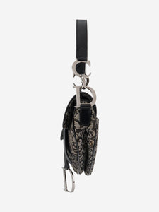Dior Black Saddle bag