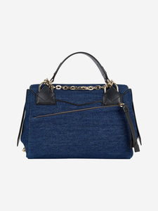 Givenchy Blue medium denim shoulder bag