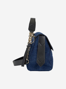 Givenchy Blue medium denim shoulder bag
