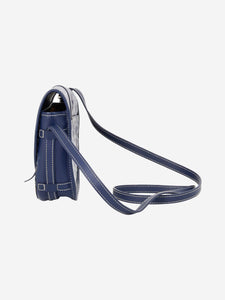 Goyard Blue Belvedere PM crossbody bag